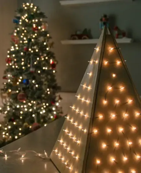 Building Your Own Wooden Christmas Light Frames