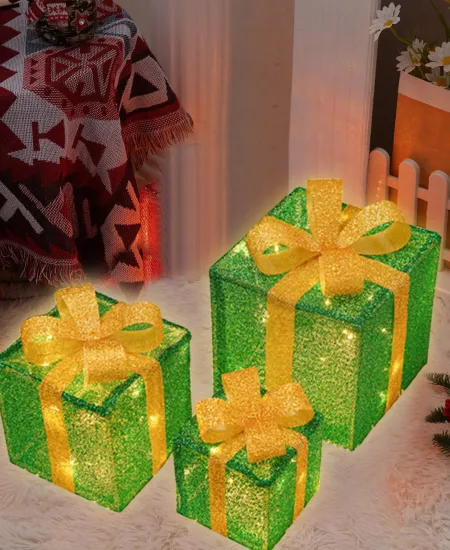 Creating Light-Up Gift Boxes for Your Porch
