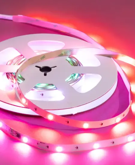 DIY Projector Light from LED Strips