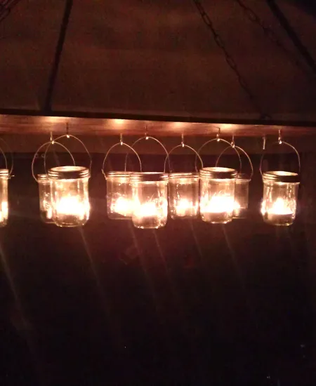 Designing a DIY Light Chandelier for Outdoor Use