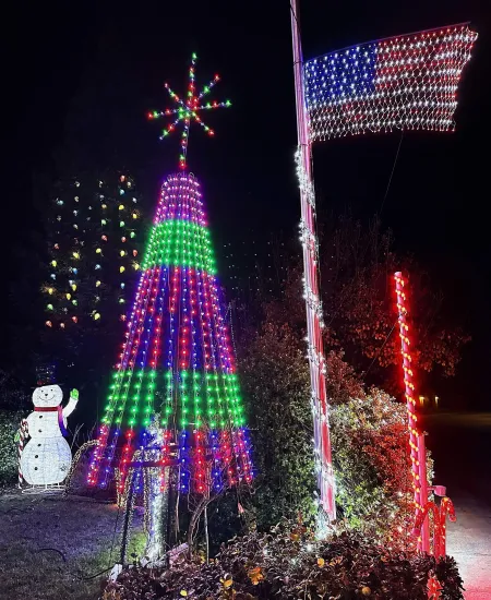 How to Build a Christmas Light Mega Tree from Scratch