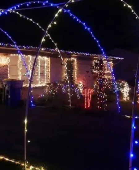 Making a PVC Pipe Light Tunnel for Your Driveway